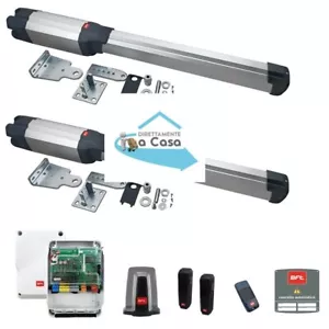 BFT KIT PHOBOS BT B25 SMART CANCELLO ANTA BATTENTE 400KG 3 METRI 2614574 - Foto 1 di 1