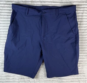 Oakley Shorts Mens Size 38 Blue Regular Fit Flat Front Swimming Shorts Trunks - Picture 1 of 18
