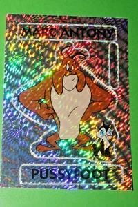 1994 Looney Tunes VENDING MACHINE PRISM STICKER MARC ANTONY PUSSYFOOT WARNER BRO - Picture 1 of 6
