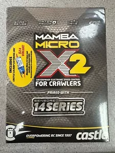 Castle Creations Mamba Micro X2 Crawler WP Sensored Combo w/2280Kv 010-0171-02 - Picture 1 of 6