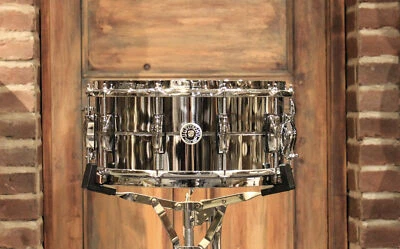 Tambor Gretsch Brooklyn cromado sobre latón 14x6,5 - ¡Nuevo! Foto 1 de 4