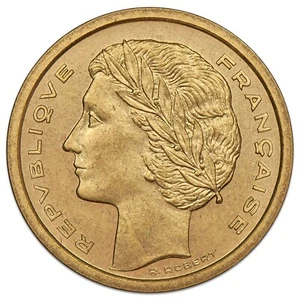 France - 20 centimes 1961 essai concours de Robert - bronze-aluminium GEM.55 12 - Picture 1 of 2