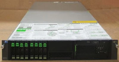 Fujitsu Primergy RX300 S6 2 Xeon Quad Core E5620 2.4GHz 32GB 8x 600GB SAS Server - Image 1 of 3