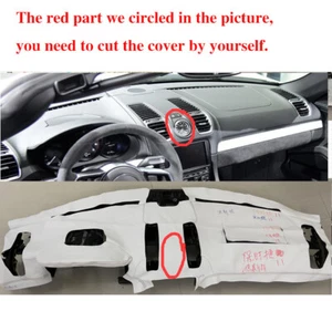 Custom Alcantara Car Dashboard Cover Wrap for 2016 Porsche Cayman 981 - Bild 1 von 10