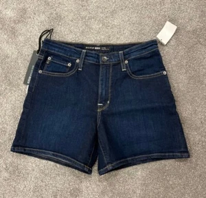 NWT BIG STAR LUNA HIGH RISE FIT DENIM STRETCH SHORTS NEW SIZE 29 - Picture 1 of 4