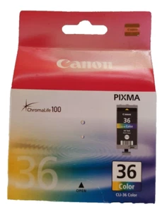 CANON CLI-36 Tintenpatrone Druckerpatrone Farbe Color für Pixma NEU - Zdjęcie 1 z 1