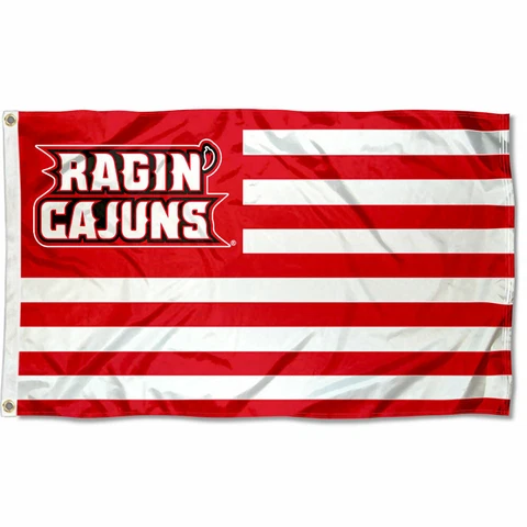 University of Louisiana at Lafayette Ragin Cajuns American and Stripes Nation Cover