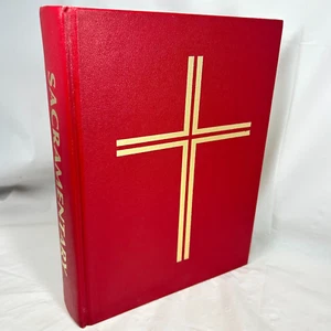 The Sacramentary the Roman Missal 1985 The Liturgical Press Tabs Rare VG - Picture 1 of 13