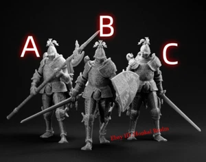 Modellino Modellino Elden Banished Knight in resina collezione non assemblato non dipinto - Foto 1 di 1