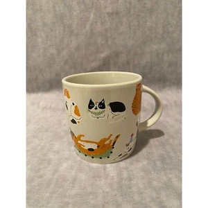 Mug Cup Cats Kittens 18 oz. Room2Room Lead Free Funny Colorful Meow New - Picture 1 of 7