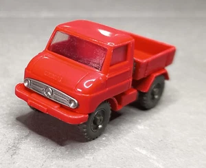 Wiking Unimog 411 geschlossen ROT ohne Gravur 1962-63 TOP-Zustand - Bild 1 von 5
