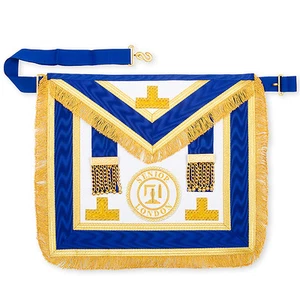Lammfell Handwerk Provinz Senior London Grand Rank volle Kleid Schürze Regalia SLGR - Bild 1 von 2
