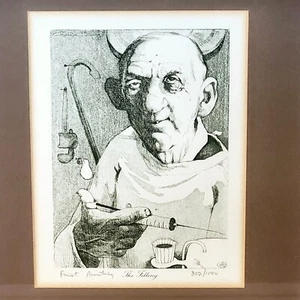 Charles Bragg The Filling Limited Edition Lithograph Signed #302/1000 Framed - Picture 1 of 6