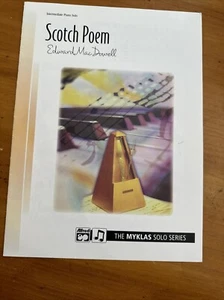 Poema escocés intermedio solo Edward McDowell - Imagen 1 de 4