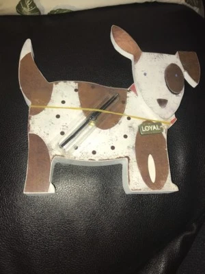 Wacky Dog Clock -SM MDF 9x - Image 1 of 2
