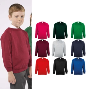 Maddins Kinder Coloursure Sweatshirt (MD01B) - Raglan Full Sleeve Crew Neck Sweater - Bild 1 von 17