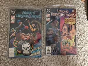 Advanced Dungeons & Dragons #8 & #9 1989 DC Comics KOSTENLOSER VERSAND - Bild 1 von 1