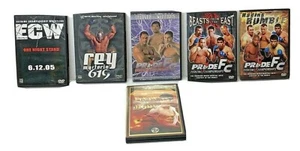 Mixed Martial Arts And Wrestling DVDs  - Total of 6 - See Titles Below - Picture 1 of 9