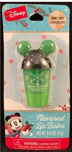 Disney - aromatisierter Lippenbalsam - Mint Hot Chocolate - grün - Mausohren - 0,14 oz/4 g - Bild 1 von 3