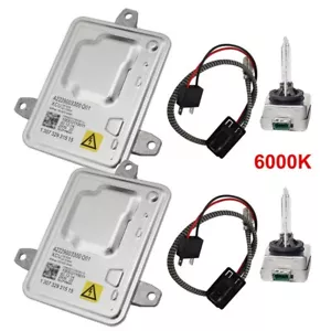 Xenon HID Ballast+D3S Bulb Control Unit Module Kit Pair for Mercedes CLA GLA - Picture 1 of 12