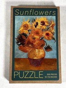 NEU Van Gogh Sonnenblumen, 1889 Puzzle 300 Teile 12" x 16" seltener Fund - Bild 1 von 2