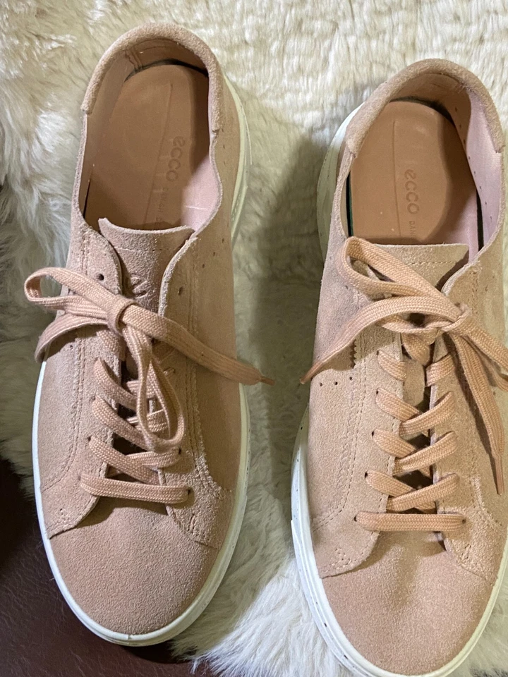 Кроссовки резиновые переработанные ECCO Street Tray Tech (Тоскана, белые) - Изображение 1 из 4