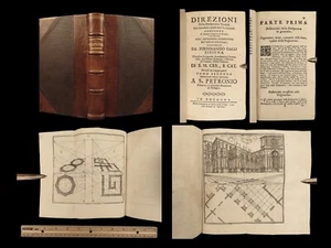 1732 Italian Architecture Bologna Italy Bibiena ART Perspective Colorno Parma - Picture 1 of 24