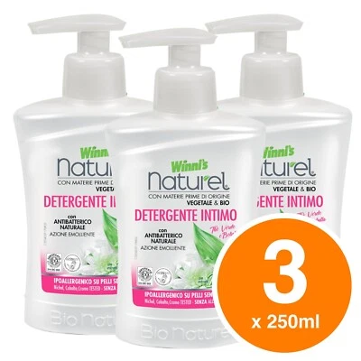 Winni's Naturel Detergente Intimo Bio Antibatterico Naturale Thè Verde Betulla