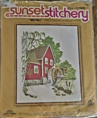 НАБОР для винтажной вышивки RED MILL - Изображение 1 из 2