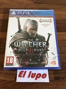 THE WITCHER 3 WILD HUNT SONY PS4 NEUF SOUS BLISTER VERSION FRANCAISE - Picture 1 of 2