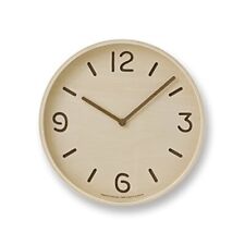 Lemnos THOMSON natural Clock LC10-26 NT