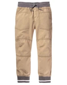 NWT Gymboree Boys Pull on Pants Khakis Jogger Into the Wild 3T,4,6 - Picture 1 of 1