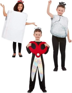 Rock Paper Schere Kostüm - Kostüm Halloween Buch Woche Party Kinder - Bild 1 von 9