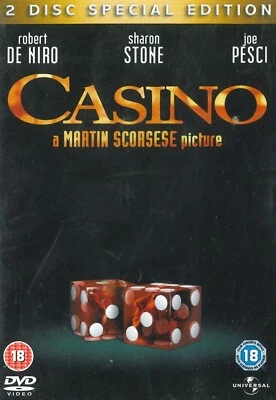 Casino (1995) 2-Disc Special Edition DVD, Robert De Niro, Sharon Stone,Joe Pesci - Image 1 of 2
