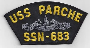 USS Parche SSN 683 - Hat Patch - BcPatch - C7183 - Picture 1 of 1