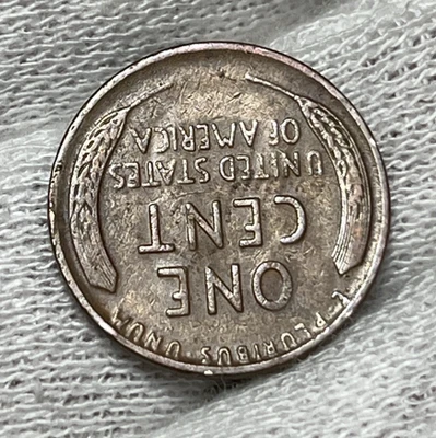 1942 Wheat Penny Errors Die Clash & DDO doble nariz cara Foto 1 de 4