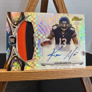 Kevin White 2015 Topps Finest Rookie Refractor RPA, 3 Color Patch 01/20 Bears RC - Picture 1 of 3