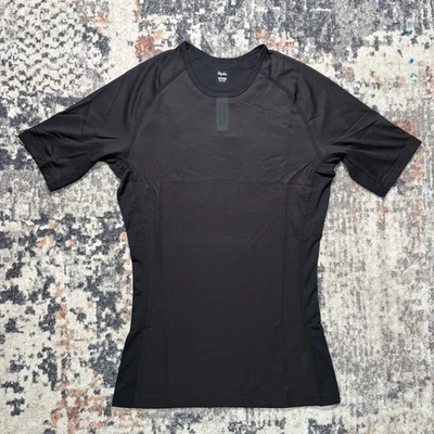 Capa Base Ligera Rapha Para Hombre Manga Corta Negra Talla: Mediana Nueva Con Etiquetas Foto 1 de 4