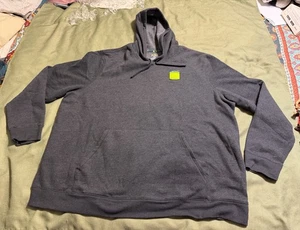 NEU MIT ETIKETT "TEK GEAR" ULTRAWEICHER FLEECEPULLOVER HOODIE ERWACHSENE 3XB (EXTRA GROSS) GRAU HOODY - Bild 1 von 7