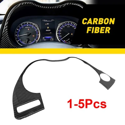 Interior Dashboard Frame Cover Trim For 14-20 Infiniti Q50 Q60 Carbon Fiber 1-5X - Imagem 1 de 4