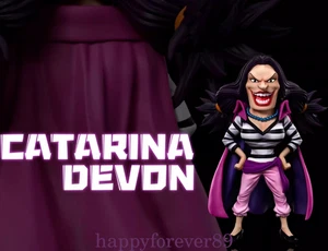 A+ Studio One Piece Catarina Devon Resin Statue Pre-order WCF Scale H8,8cm Neu - Bild 1 von 3