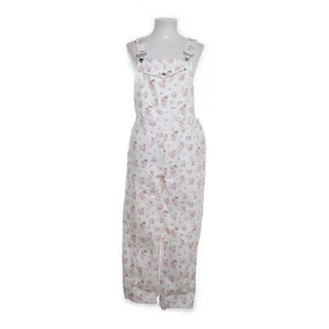ASOS, Latzhose, Größe: 40, Weiß, Baumwolle, Damen, Blumen #v1P - Bild 1 von 5