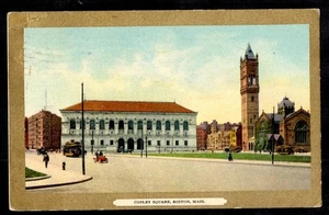 Copley Square, Boston, Mass. Postkarte - Bild 1 von 2