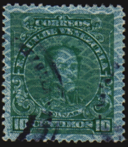 36542 Estampillas de Venezuela Scott #295 General Militar Simón Bolívar Espalda Limpia Foto 1 de 1