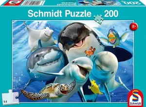 NEW Schmidt Jigsaw Puzzle 200 Pieces 8+ Ages Underwater Friends - Picture 1 of 2