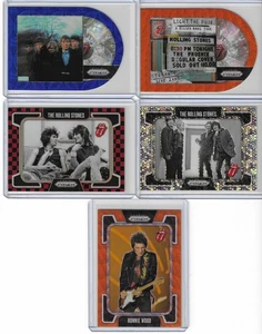 2025 Panini Prizm Rolling Stones Lot x5 Serial Numbered /75 /149 /179 /199 /250 - Picture 1 of 2