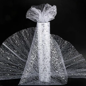 Tüll Rolle 30cm x 10 Meter Tüllband  Weihnachten - Bild 1 von 7