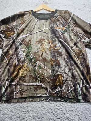 Scentlok Savanna EXT Long Sleeve Shirt Mossy Oak Break- Up Camouflage Size 3XL - Image 1 of 4