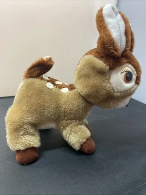 VINTAGE KNICKERBOCKER Walt Disney BAMBI THE DEER 8" Plush STUFFED ANIMAL Toy - Image 1 of 4
