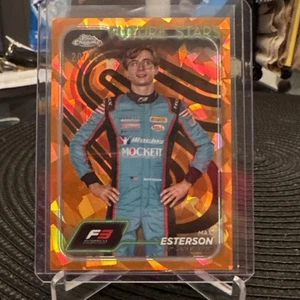 2024 Topps Chrome Sapphire F3 Max Esterson Orange Refractor #3/25 - Picture 1 of 2